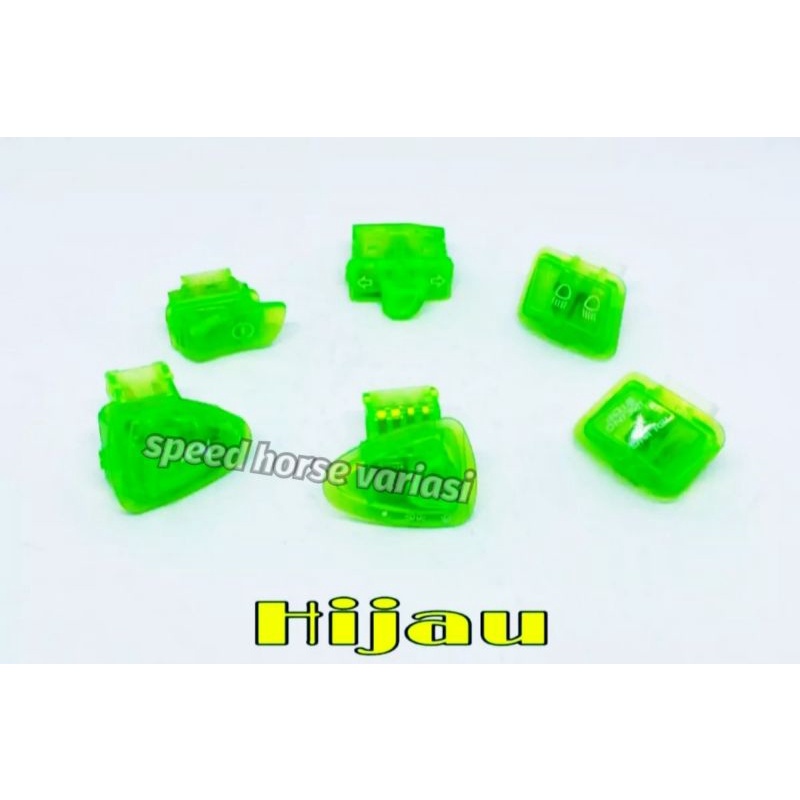 Tombol saklar motor Honda terbaru(idling-idling stop) warna transparan untuk motor