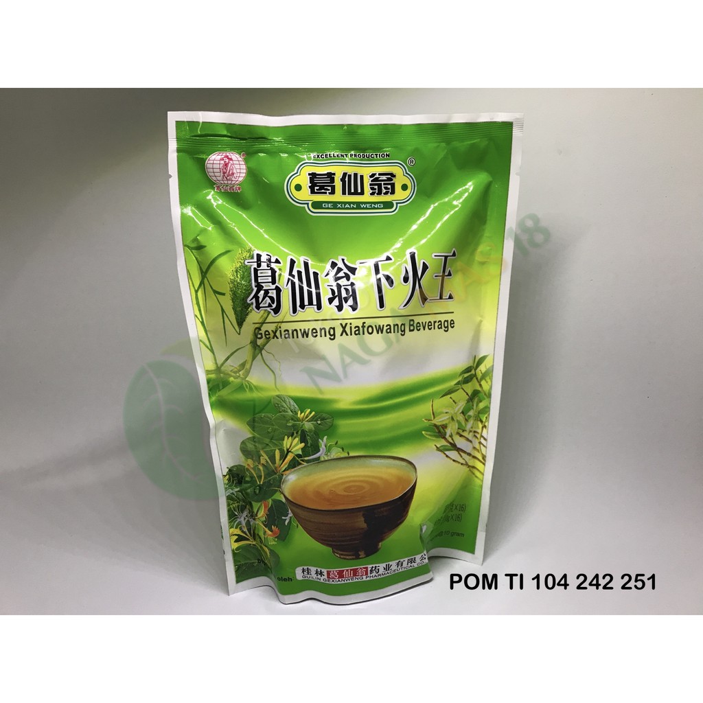 

GeXianWeng XiaFoWang Beverage Minuman Pereda Panas Dalam