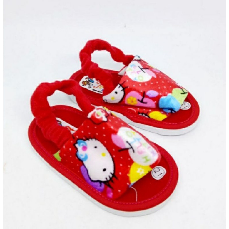 SandaL Anak Baby slip~on Hello kitty