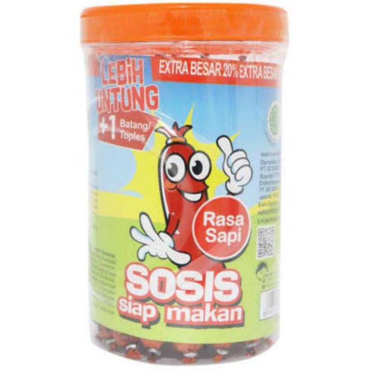 

57g^ SOSIS SO NICE SIAP MAKAN RASA AYAM / SOSIS SO NICE SIAP MAKAN RASA SAPI / SOSIS IKAN SO NICE SIAP MAKAN RASA OTAK-OTAK KEMASAN TOPLES PROMO