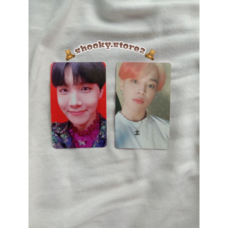 [READY STOCK]JIMIN PERSONA VER.3& JHOPE ANSWER VER.S OFFICE PHOTOCARD