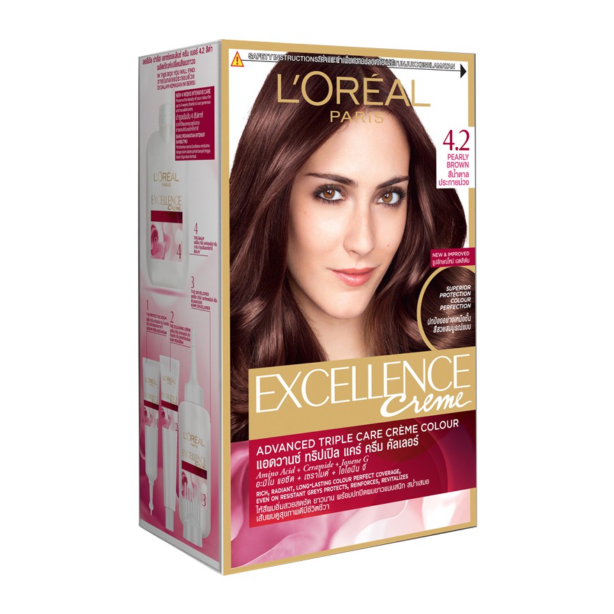 Warna Cat  Rambut  Coklat  Tua Loreal