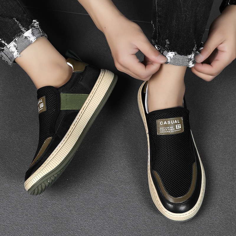 BEST SELLER 117070 SEPATU SLIP ON CASUAL PRIA IMPORT SPORTY NYAMAN DIPAKAI SIZE 39-43