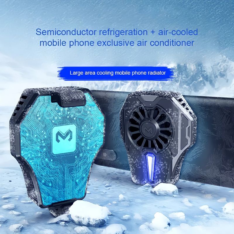 Funcooler Memo DL01 Mobile Phone Fan Cooler Radiator Pendingin HP Cooling Fan Gaming
