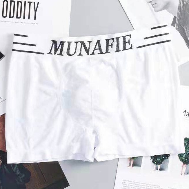 PAKAIAN DALAM PRIA BOXER/CELANA DALAM LAKI LAKI SPANDEX MUNAFIE kode: 4137