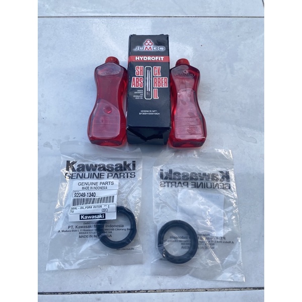 SIL SOK DEPAN SIL SHOCK DEPAN KAWASAKI NINJA RR NINJA SS NINJA R KR 150 SET ORIGINAL