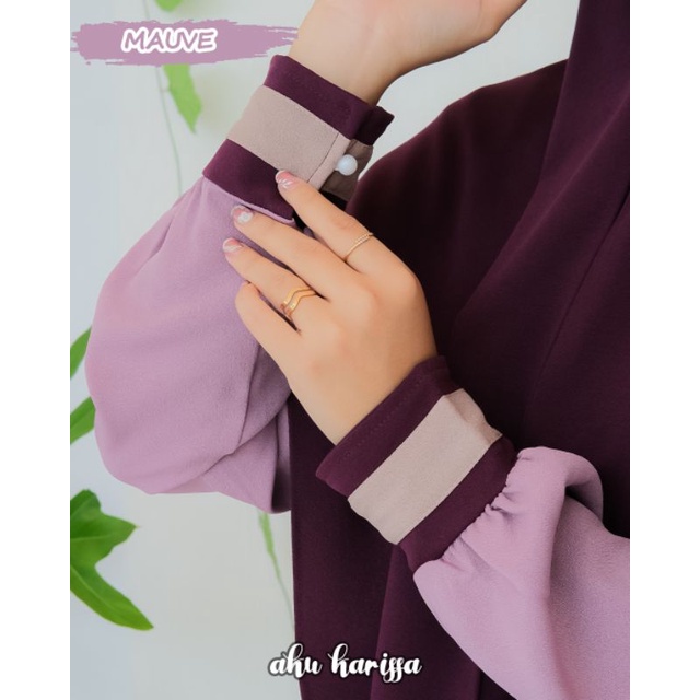AMEENA Syar'i Ori By AKU KARISSA/Gamis Aku Karissa/Gamis Set Hijab-3