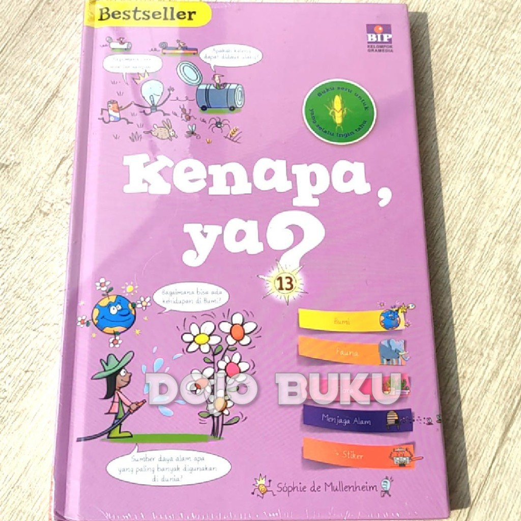 Seri Kenapa, ya? Hard Cover oleh SABINE JOURDAIN