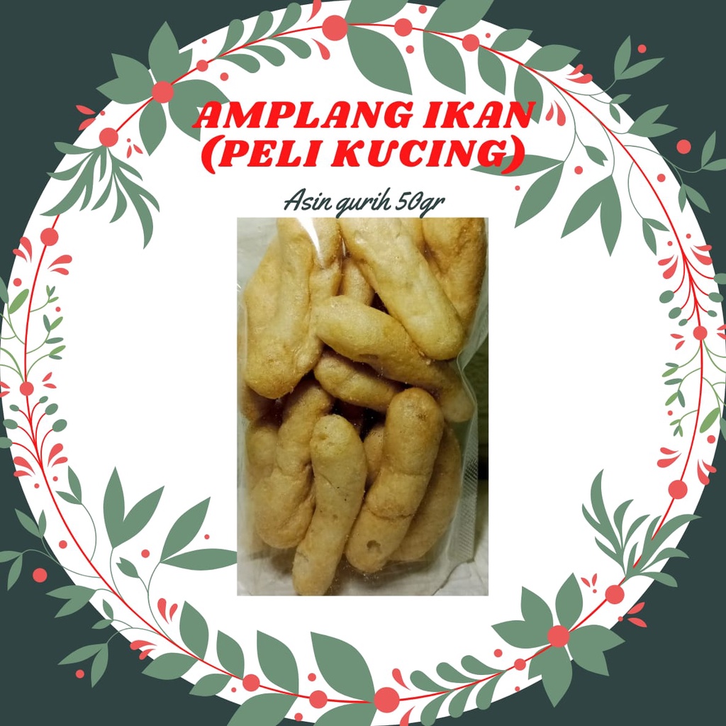 

Amplang / Kemplang / Kerupuk Ikan / Peli Kucing Kekinian