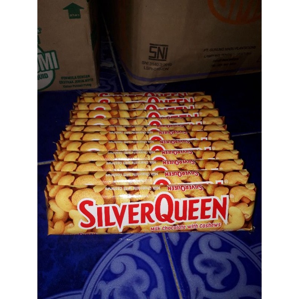 

Silverqueen cashew 58g harga promo
