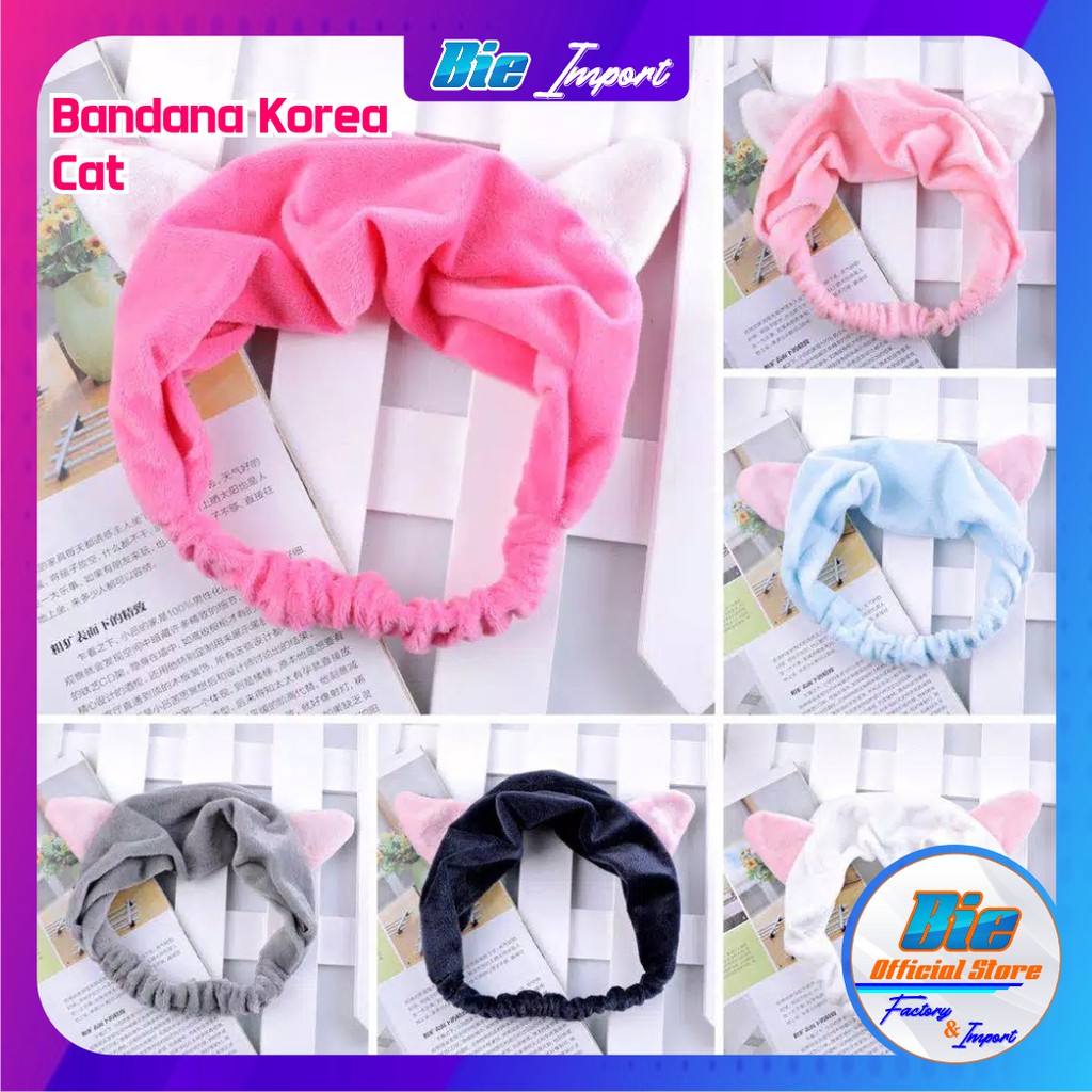 Bandana Korea Cat Premium Impor Best Seller