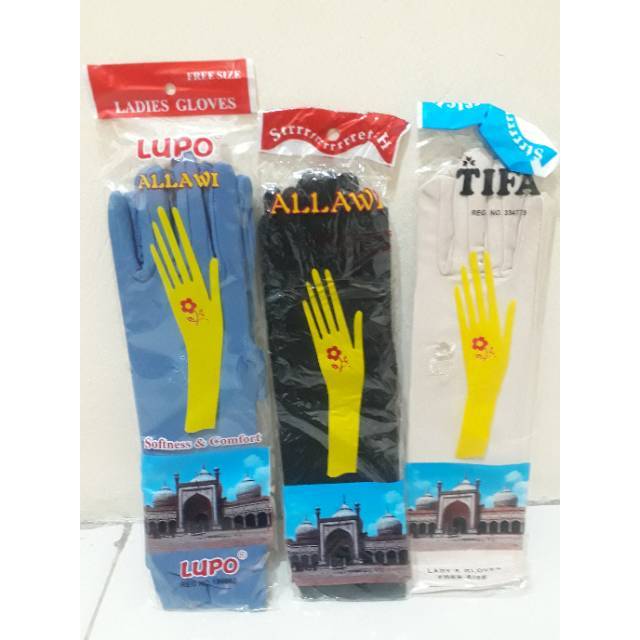 Manset Sarung Tangan Muslimah - Sarung Tangan Allawi - Sarung Tangan Muslimah