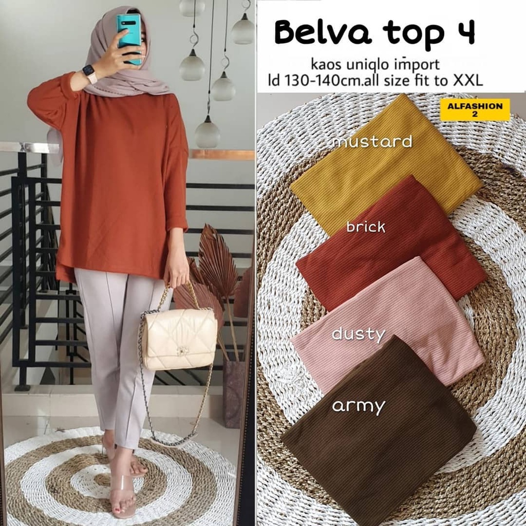 Tunik Rajut Oversize Import Belva #4 by Alfashion Baju Ori Solo