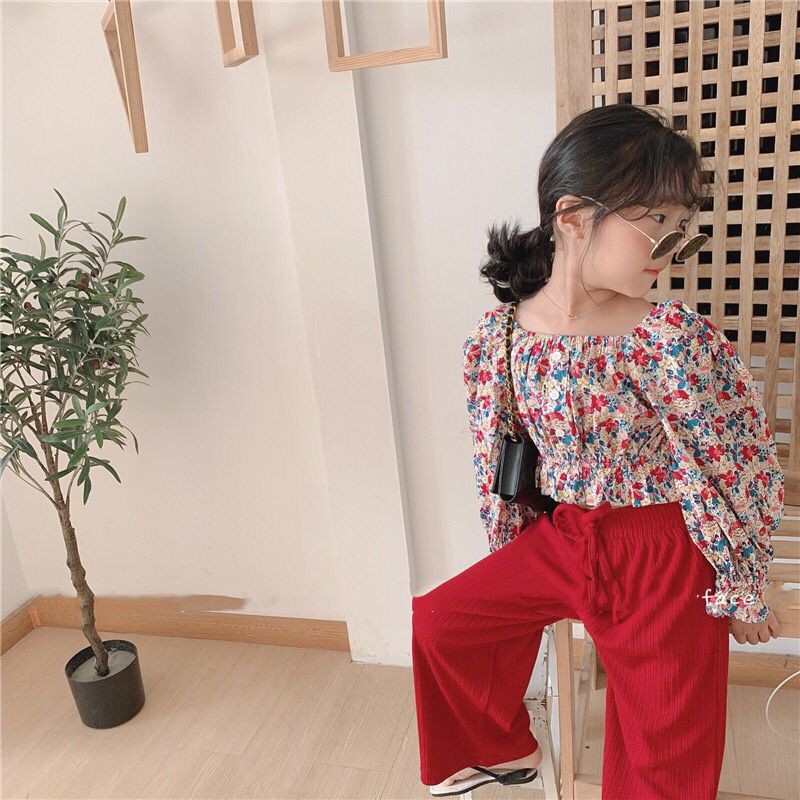 (LOLI-JKT) BS-59 STELAN ANAK CEWEK CELANA PLISKET 100-140