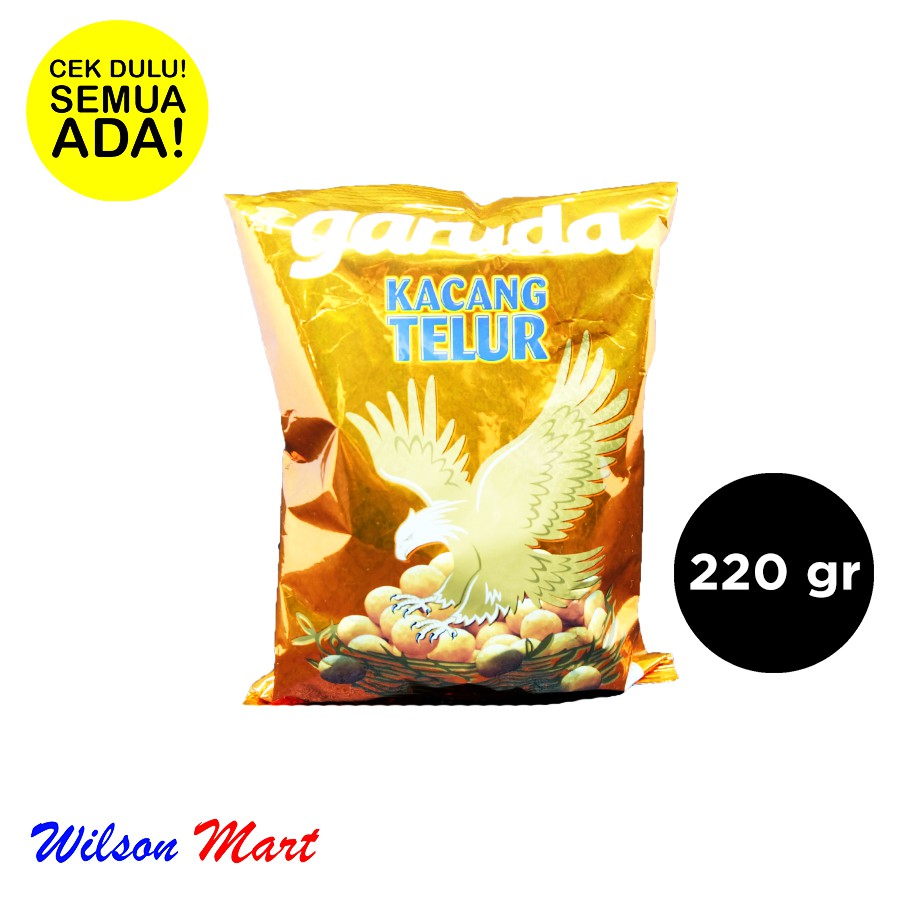 

GARUDA KACANG TELUR 220 GRAM