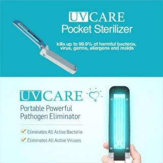 Uv Care Pocket Sterilizer Travel Alat Steril Portable Serbaguna Uv Light Sterilizer Shopee Indonesia