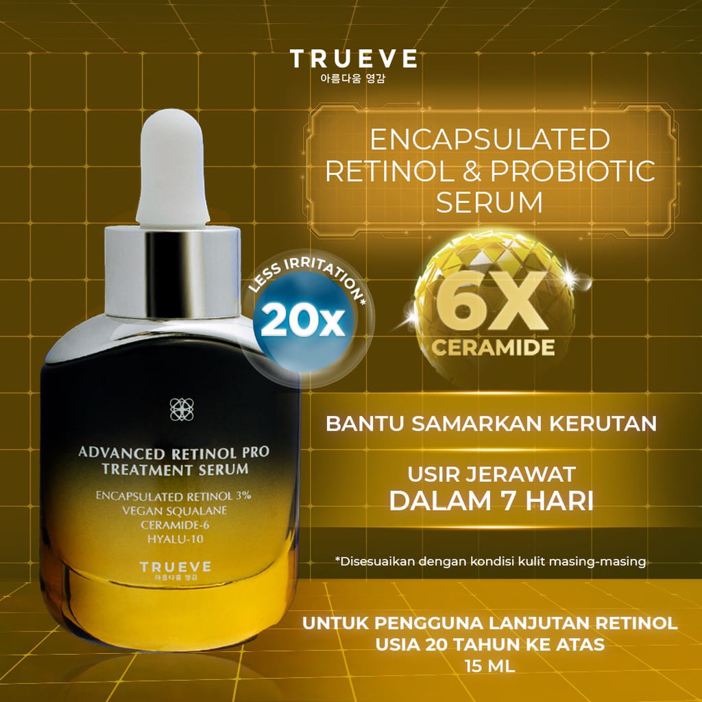 Trueve Encapsulated Retinol Serum 15 ml (Advanced Retinol Pro Treatment Serum)