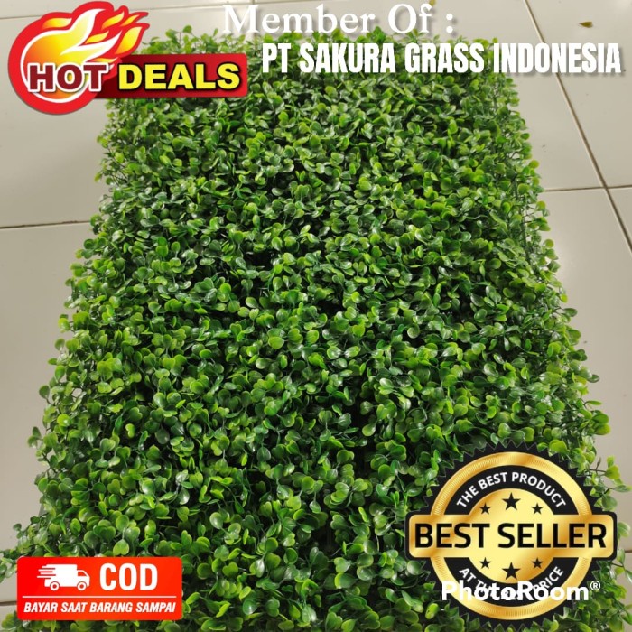 Daun Rambat Dolar Dolaran Sintetis Dekorasi Dinding