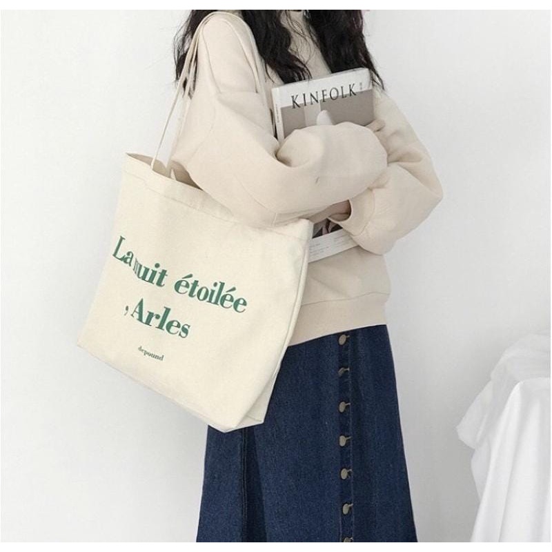 Totebag Kanvas Arles | Cirebon Cloth