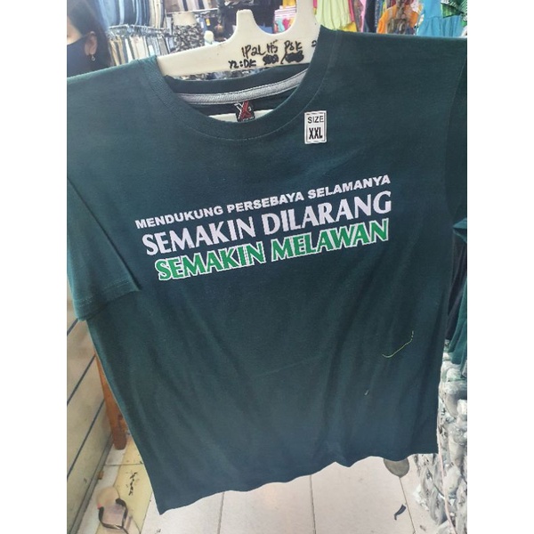 OBRAL!! KAOS ATASAN BONEK PERSEBAYA MURAH