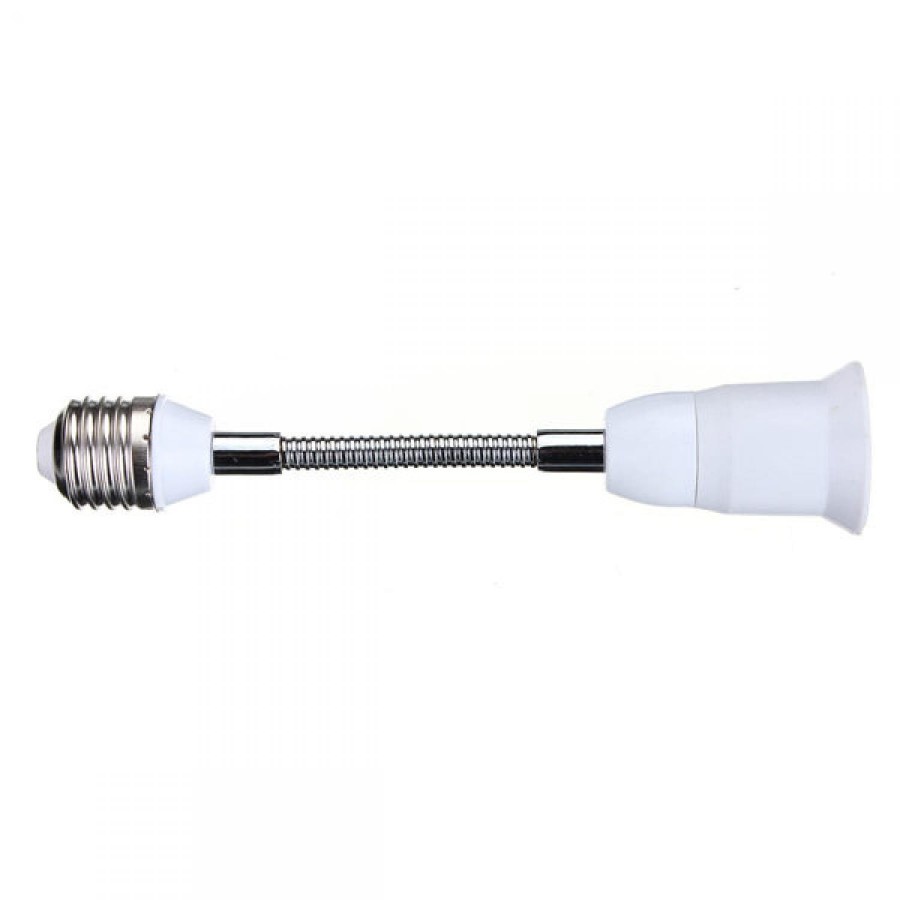 FITTING LAMPU FLEXIBLE E27 18cm PEMAJANG EXTENSION E27 18cm BOHLAM LED