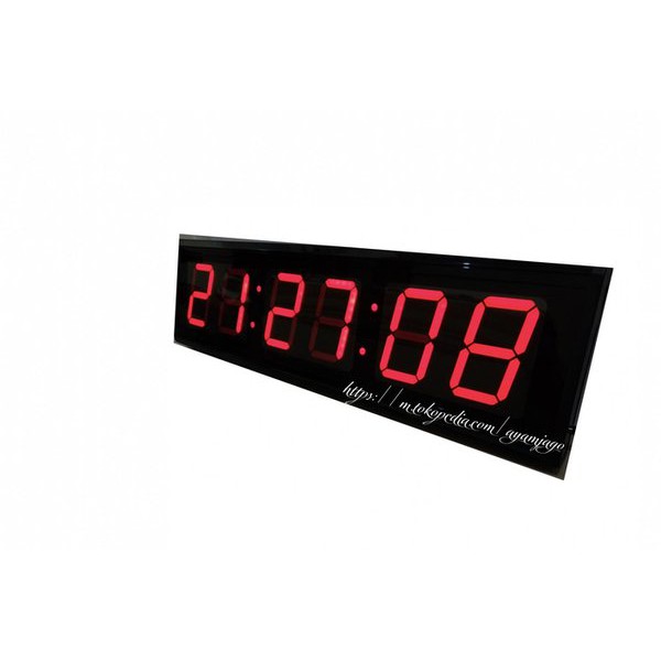 Jam Led Digital Clock &amp; Stopwatch Countdown Countup Timer Temperature