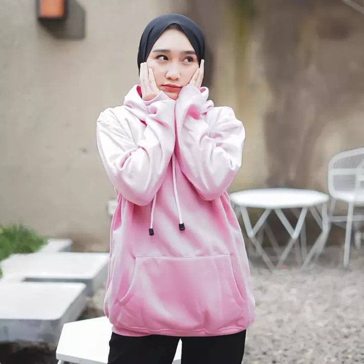 HARGA PROMO !! Hoodie Polos Jumper Tebal &amp; Lembut | Sweater Hoodie  UNISEX | Dhea Fashion