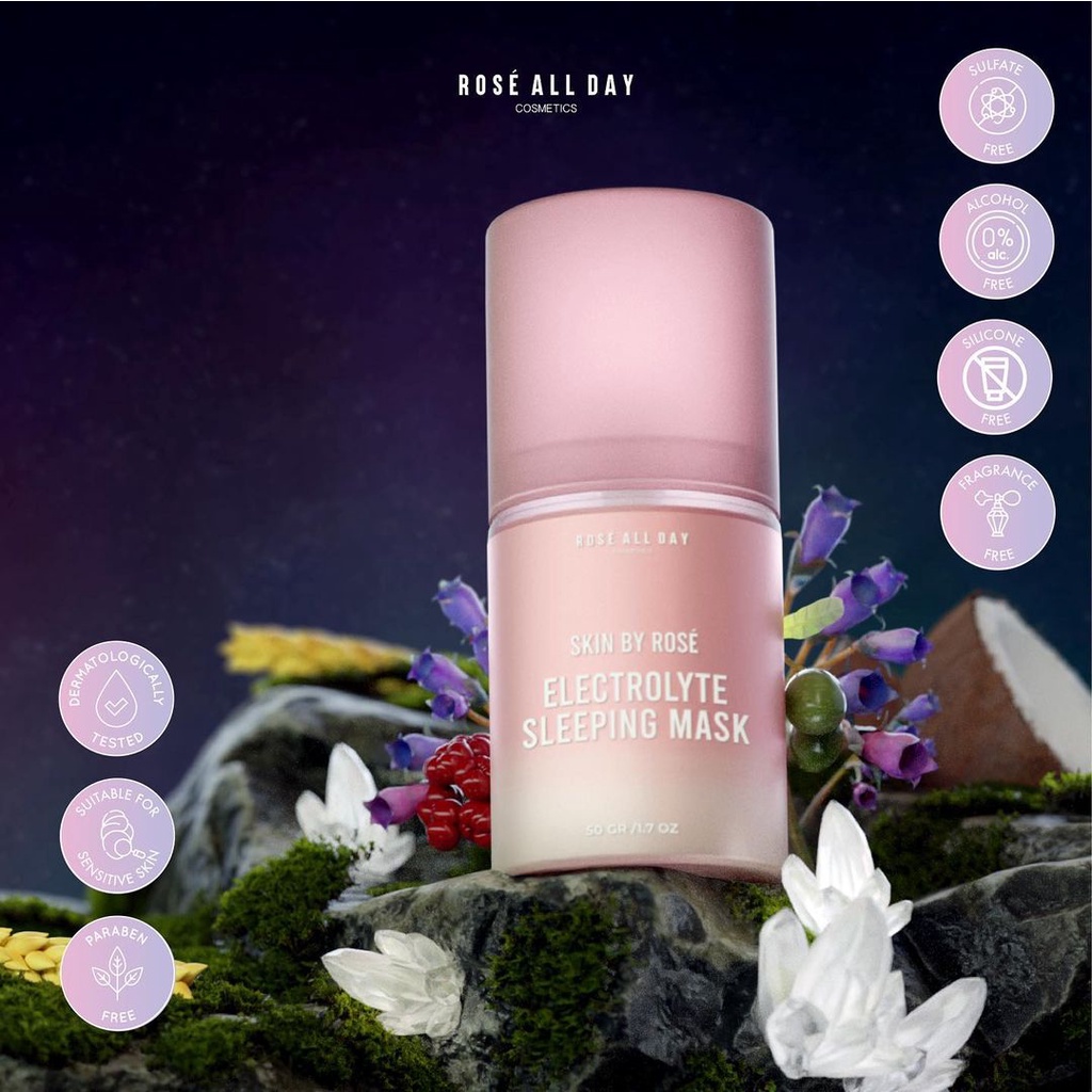 Rose All Day - Electrolyte Sleeping Mask