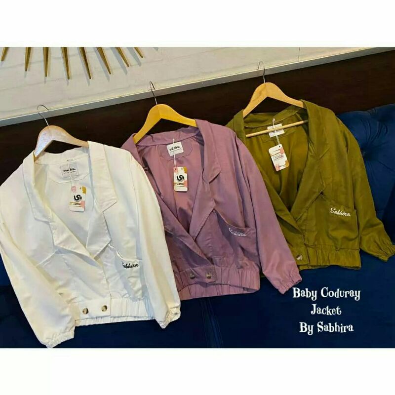 JAKET BABY CODURAY SABHIRA // JAKET WANITA