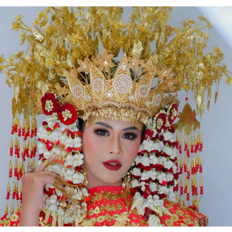 Acc pengantin Palembang/ aesan gede/ sunting gede/ sunting Palembang