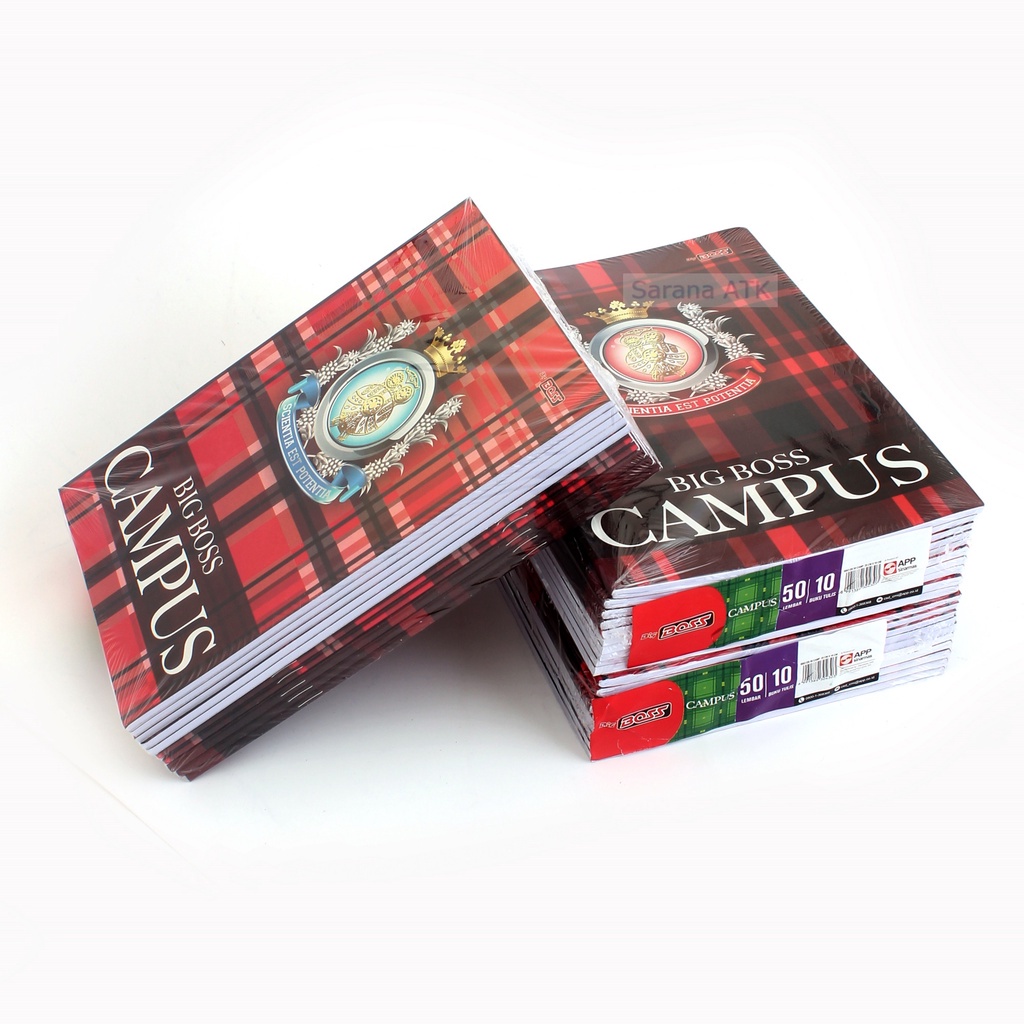 

Campus Big Boss - Buku Tulis 50 lembar [ 1 Pack ]