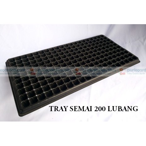 Tray semai 200 lubang