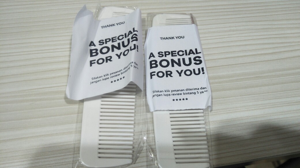 Tabasa Payung Lipat Putih Polos Panjang