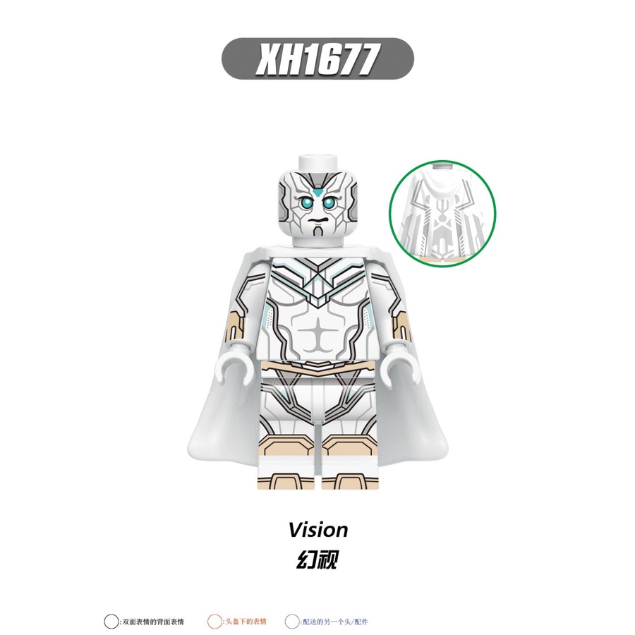 Mainan Anak Minifigure XH 1677 Vision
