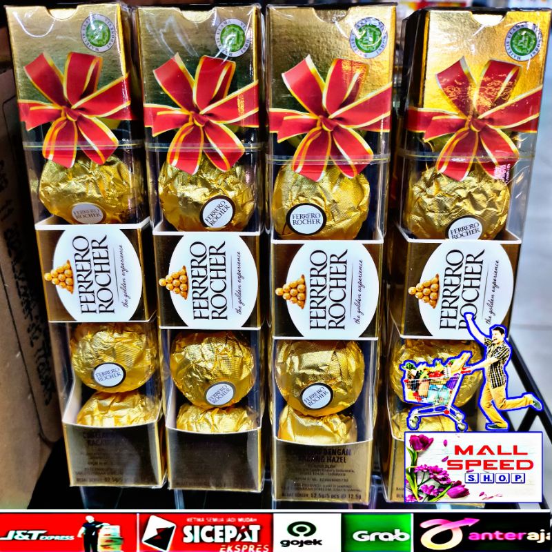 

coklat ferrero asli original chocolate ferrero T-5 isi 5