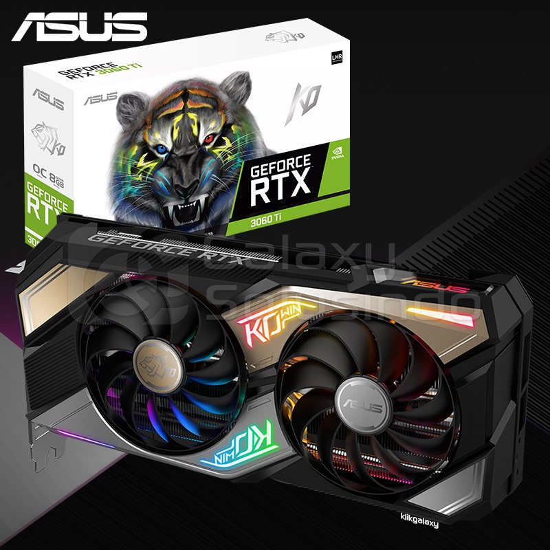 asus geforce ko rtx 3060 ti oc 8gb gddr6   ampere graphic card  gk 