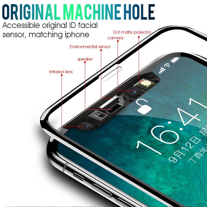 Pelindung Layar Tempered Glass 25d Curved Soft Edge Untuk Iphone 11 12 Pro Max X Xs Max Xr