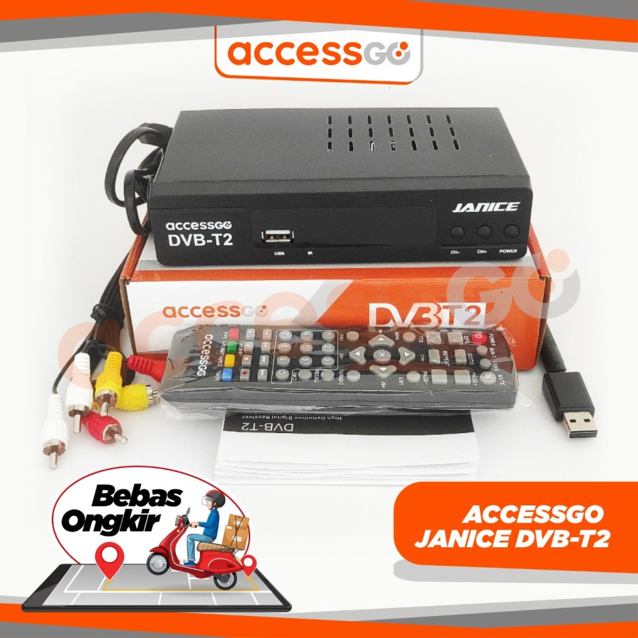 Set Top Box AccessGo Janice TV Digital receiver Full HD