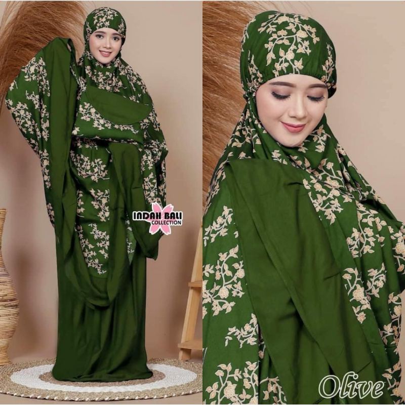Mukena   Bali Seruni Ori by Indah | Grosir Mukena Bali | Mukena Super Jumbo