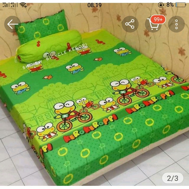 Sprei Keropi Uk 120, 180