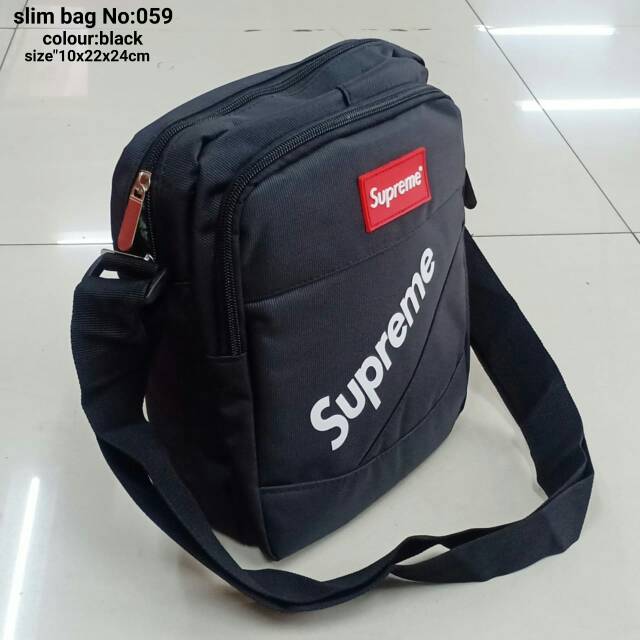 Tas selempang kanvas import murah