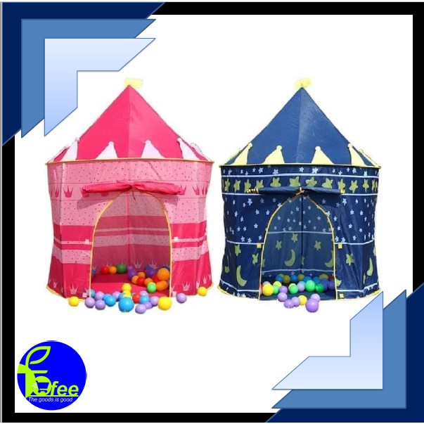 [IMPORT] - Tenda Anak Istana Castle Camping Indoor Outdoor Bentuk Kerucut