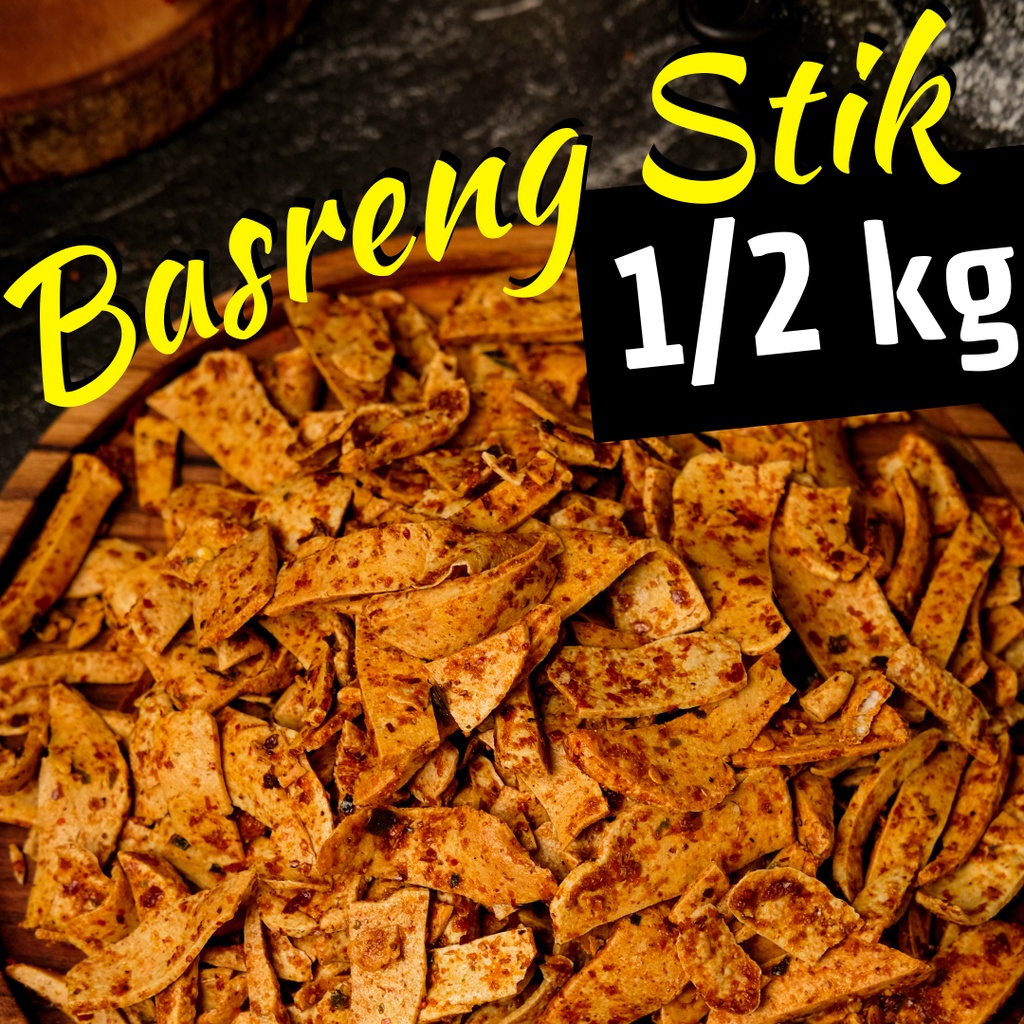 

BASRENG STIK KILOAN PEDAS ORI DAUN JERUK UKURAN 1/2 KG (500G)