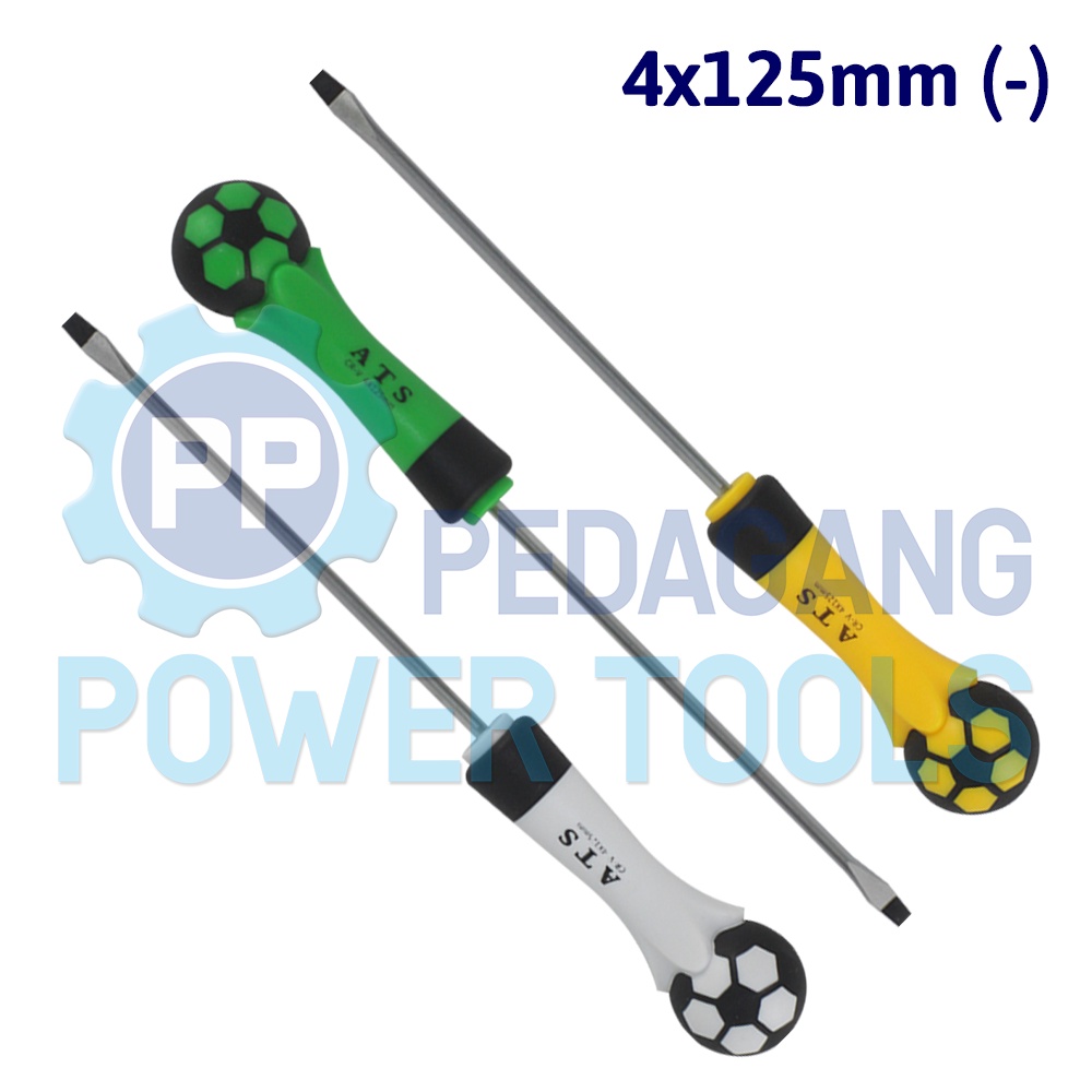 ATS OBENG BOLA 5 INCH MINUS 4 MM GAGANG PLASTIK MIN RADIO SCREWDRIVER