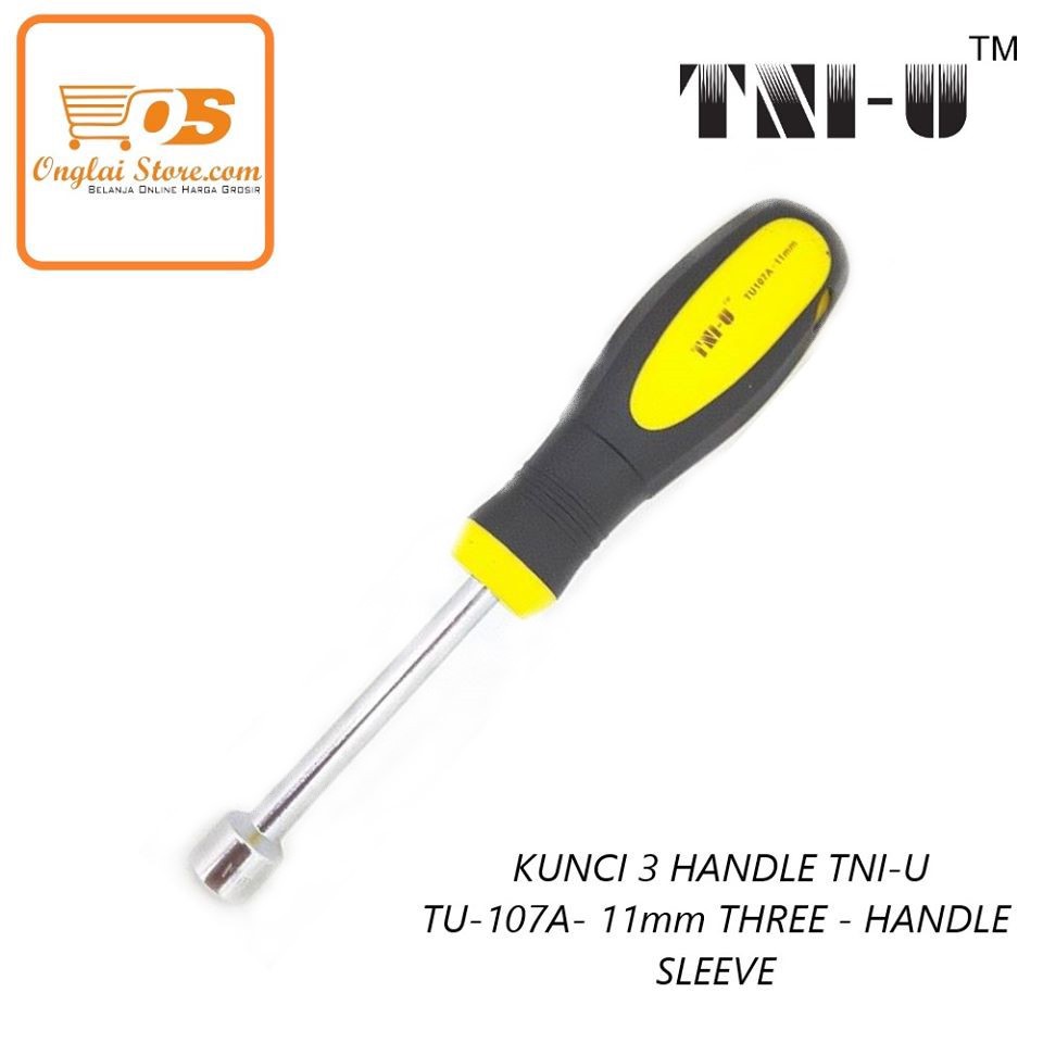 KUNCI 3 HANDLE TNI-U TU- 107A-11MM  THREE - HANDLE SLEEVE  (HARGA SPESIAL)