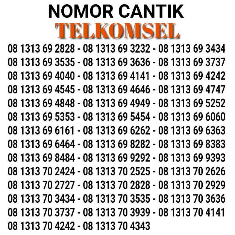 kartu perdana nomor cantik SIMPATI uda bisa combo sakti