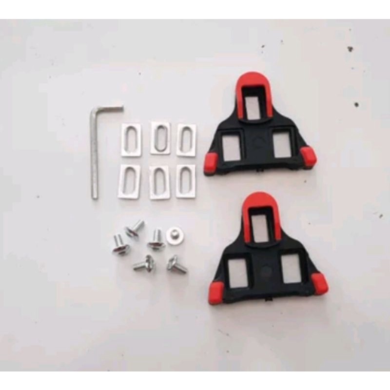 cleat set pedal roadbike sepatu for shimano spd sl clip pengunci tapal tapel clit sepeda road bike