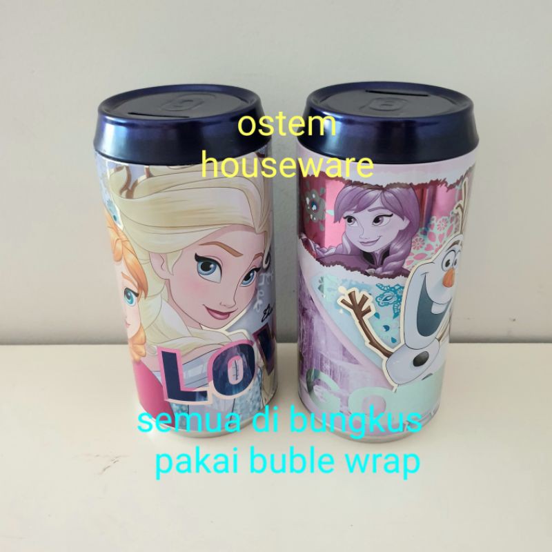 OBRAL TECHNOPLAST CELENGAN TIN CAN 201 FROZEN/NEMO/STARWARS/HELLO KITTY(random)