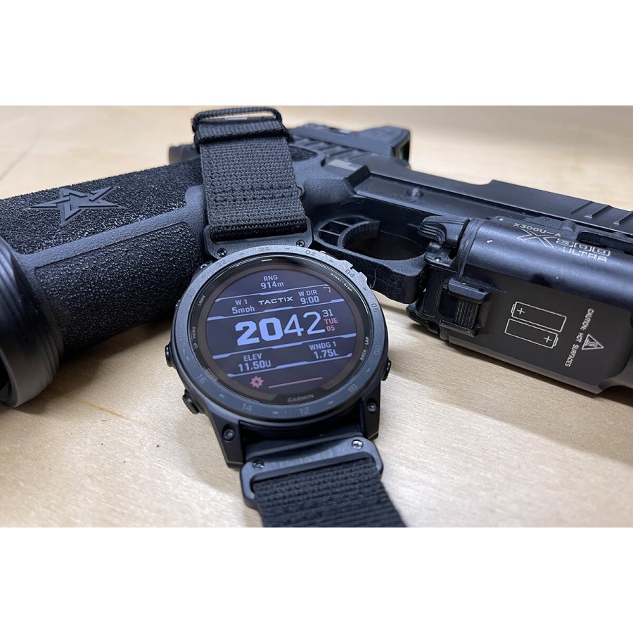 Garmin Tactix 7 Pro Solar With Nylon Band - Garansi TAM 2 Tahun