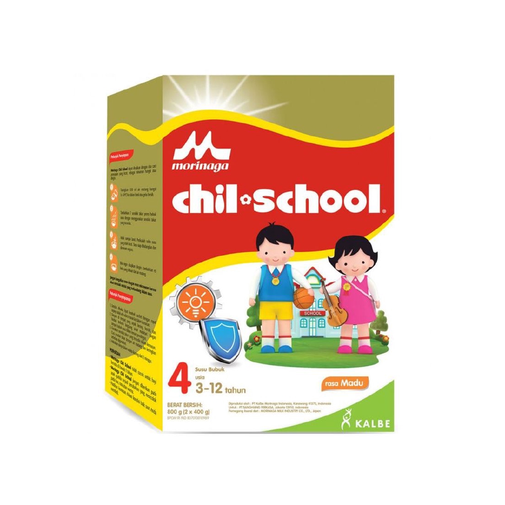 

OL8 - Morinaga Chil School Susu Pertumbuhan 4 Madu 2X400g